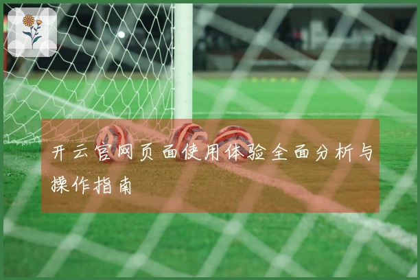 开云官网页面使用体验全面分析与操作指南